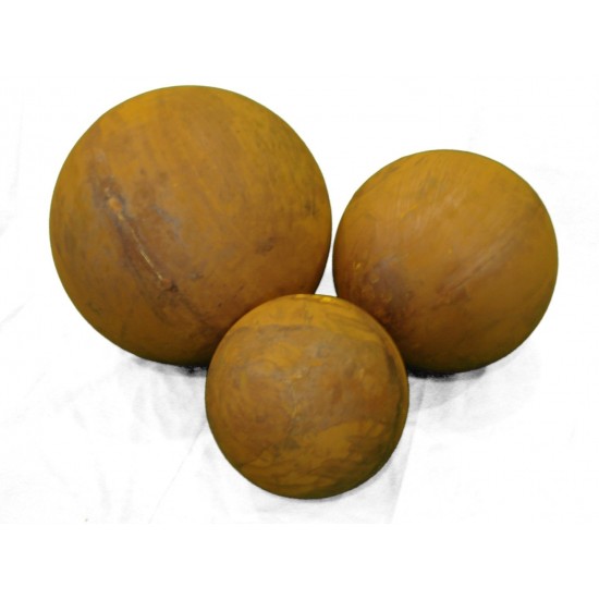 Kugel Edelrost 60 cm Durchmesser