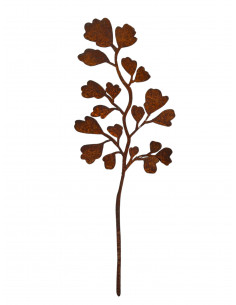 Deko Farn Deko Frauenhaarfarn Gartenstecker Mini Nr. C - mit feinen Blättern - Höhe 29 cm 
Höhe 29 cm
Breite 11 cm