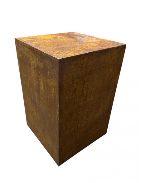 Rechteckige Säulen Edelrost Podest  57cm hoch - 42 x 42 cm 
Länge 42 cm
Breite 42 cm
Höhe 57 cm
unten offen und somit umgedr Rechteckige Säulen Edelrost Podest  57cm hoch - 42 x 42 cm 
Länge 42 cm
Breite 42 cm
Höhe 57 cm
unten offen und somit umgedr