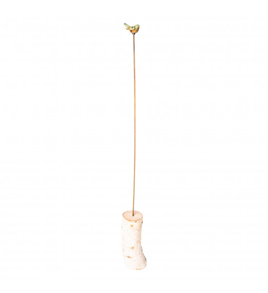 Vogel Deko Keramikvogel auf Metallstab – Gartenfigur zum Stecken - Höhe 105 cm 
breite 7,5 cm
Höhe 105 cm

Keramikvogel auf 