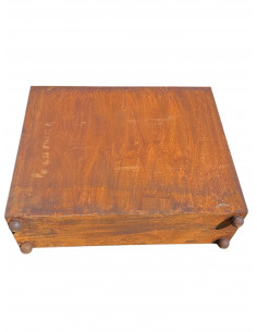 Start Pflanztopf Metall Rechteckig 74 x 22 cm Höhe 54 cm 74x22, h= 54 cm 2