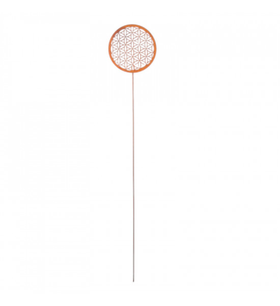 Blume des Lebens Gartenstecker - „Blume des Lebens“ – Länge 167 cm 
Länge 167 cm
Breite 30 cm

Ein imposanter Gartenstecker 