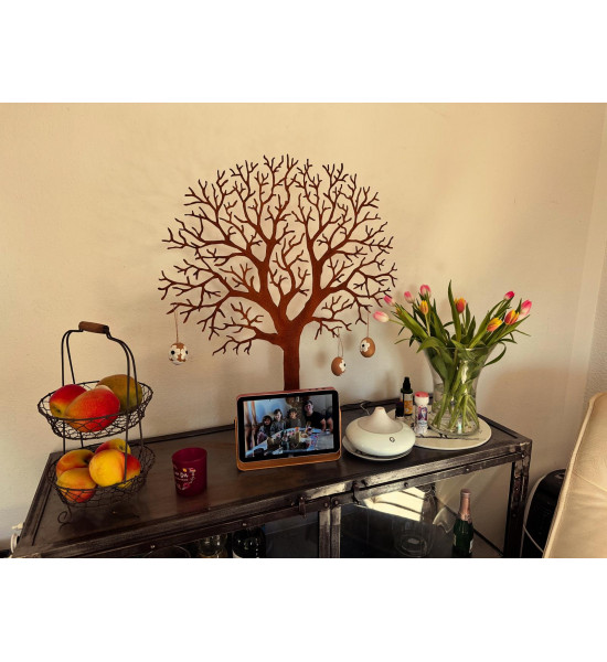 Ginkgo Lebensbaum Wunschbaum - Filigraner Deko Baum aus Edelrost - Höhe 70 cm Entstanden ist dieser Baum aus Idee für eine Hochz