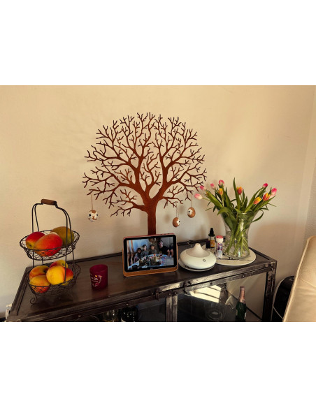 Ginkgo Lebensbaum Wunschbaum - Filigraner Deko Baum aus Edelrost - Höhe 70 cm Entstanden ist dieser Baum aus Idee für eine Hochz