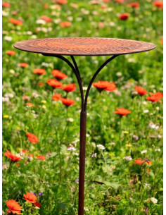 Tische, Stühle und Möbel großer Garten Stecktisch -Paris- 60 cm Ø - Höhe 115 cm In der Wiese, im Park oder überall, wo du einen  2