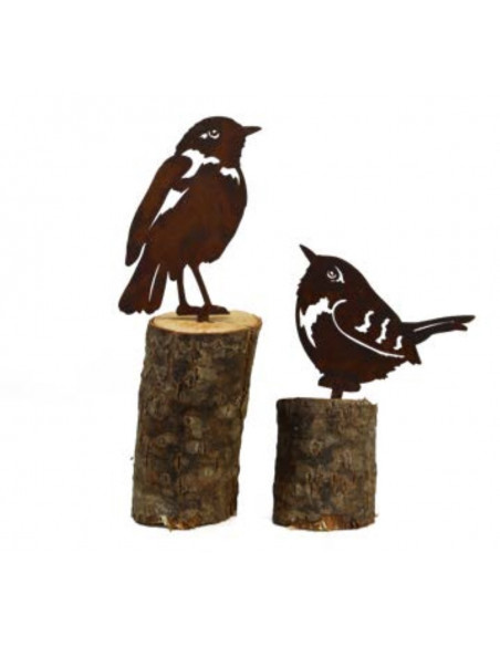 Direktstecker stehendes Vögelchen mit Ausschnitten - Höhe 12 cm 
Höhe 12 cm
Breite 9 cm