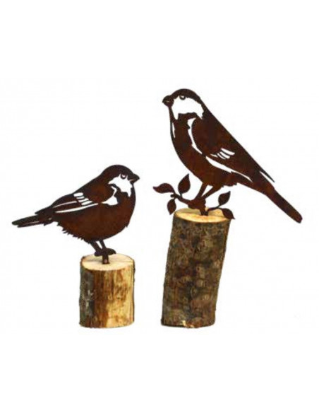 Start Direktstecker Vögelchen Dompfaff - Höhe 10 cm 