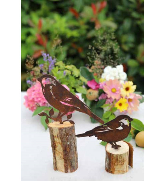 Start Direktstecker Vögelchen Dompfaff - Höhe 10 cm 