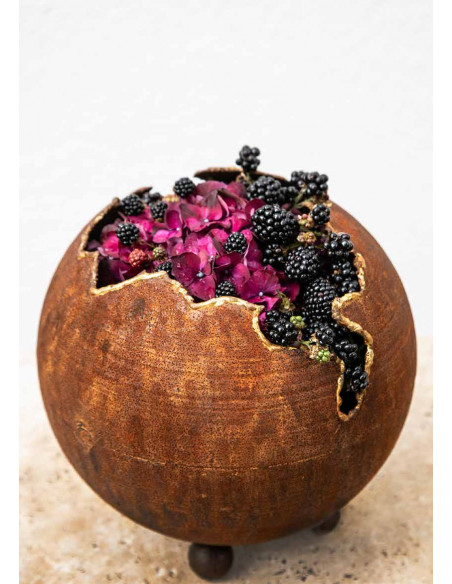 20 cm Kugeln Goldrisskugel Ø 25 CM auf 3 Kugeln 

Diese Kugel zum Bepflanzen setz mit edlen Goldakzenten einen weichen Kontras