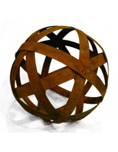 Kugel Ø30cm aus Blechstreifen