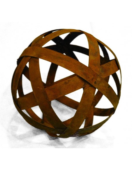Kugel Ø30cm aus Blechstreifen Kugel Ø30cm aus Blechstreifen