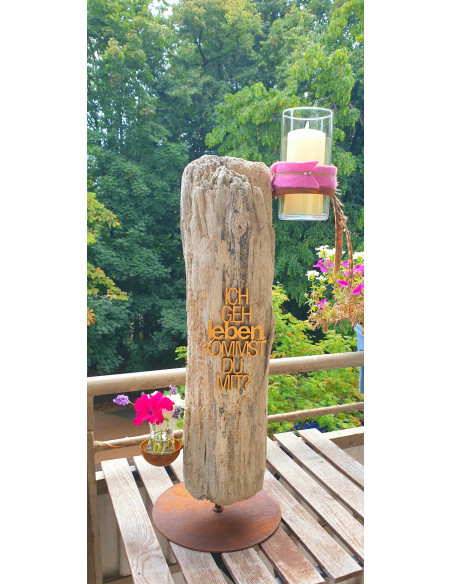 Standplatte mit Rohr- Ø 30 cm - 10 cm hoch