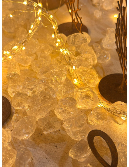 Zubehör Deko Glassteine - grob -  Kantenlänge 20 - 40 mm -  2.5 l Eimer 
Kantenlänge 20 - 40 mm
2,5 l Eimer
Diesr Glasbruch i