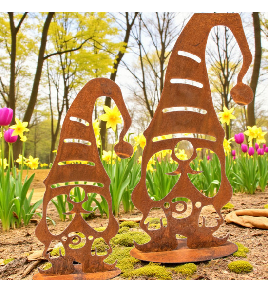 Deko Wichtel und kleine Wichtel zum Basteln Kleiner Deko Wichtel 25 cm hoch 