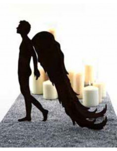 Engel "Raphael", Höhe 55 cm 2