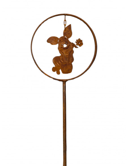 Start Gartenstecker Glücksschweinchen - mit Kettchen - Ø 22 cm 
Ø 22 cm
Höhe 160 cm
 Start Gartenstecker Glücksschweinchen - mit Kettchen - Ø 22 cm 
Ø 22 cm
Höhe 160 cm