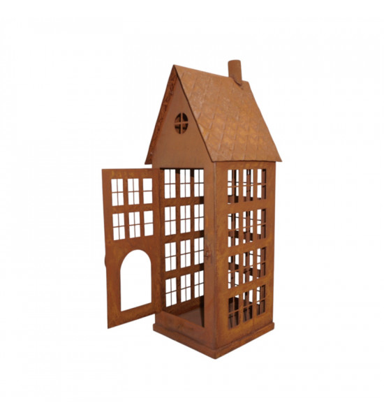 Start Deko Windlicht Haus - zum Stellen 