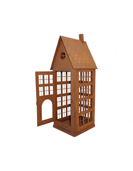 Start Deko Windlicht Haus - zum Stellen 