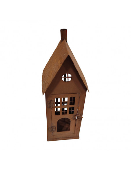 Start Deko Windlicht Haus - zum Stellen 