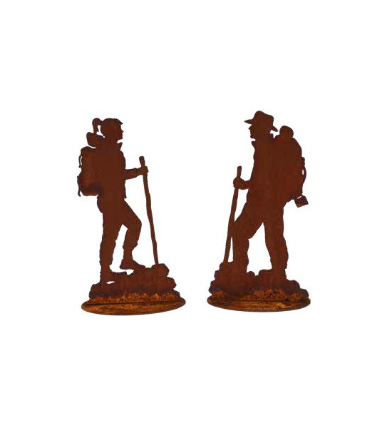 Allgäu Deko kleiner Wanderer Figur - Jürgen - 23 cm hoch 
Höhe 23,4 cm
Breite 12,3 cm
