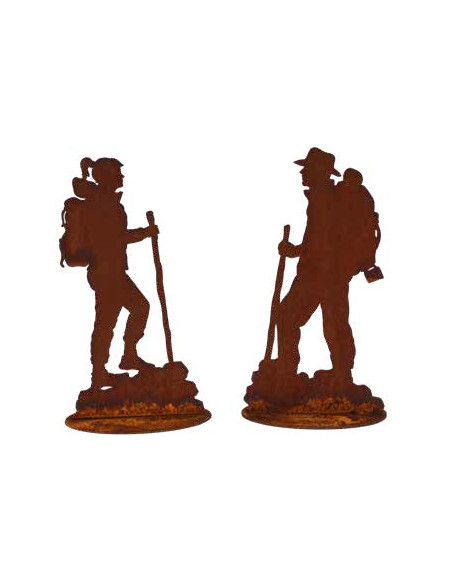 Allgäu Deko kleiner Wanderer Figur - Jürgen - 23 cm hoch 
Höhe 23,4 cm
Breite 12,3 cm
