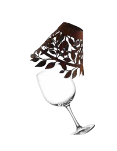 Weinglas Lampenschirm Ranken Weinglas Lampenschirm 
kreatives Upcycling alter Weingläser
besonders schön ist es, wenn du das W