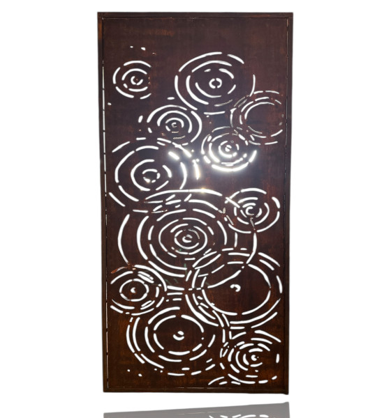 Sichtschutz 2m hoch - 200 cm Sichtschutzzaun Elemente Sichtschutzwand Regentropfen - Höhe 200 cm - Breite 100 cm 
Höhe 200 cm
