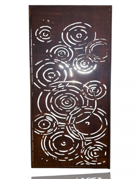 Sichtschutz 2m hoch - 200 cm Sichtschutzzaun Elemente Sichtschutzwand Regentropfen - Höhe 200 cm - Breite 100 cm 
Höhe 200 cm
