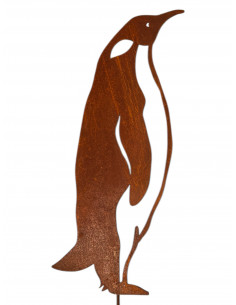 Start Königspinguin - Mama - zum Stecken - Höhe 80 cm 
Höhe 80 cm
Breite 35 cm
Stab 30 cm 
