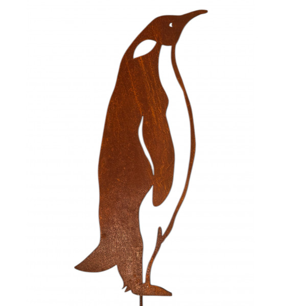 Start Königspinguin - Mama - zum Stecken - Höhe 80 cm 
Höhe 80 cm
Breite 35 cm
Stab 30 cm 
