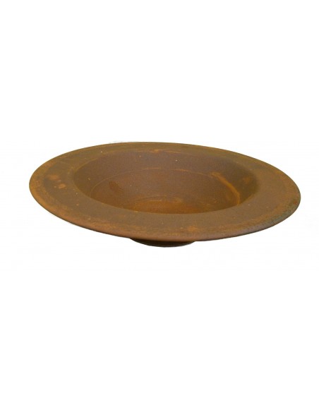 Runde Rost Schale mit Rand 40 cm Ø