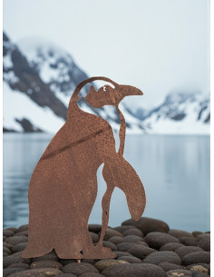 Pinguin Figuren für den Garten Eselspinguin zum Stecken - Höhe 41 cm 
Höhe 41 cm
Breite 29 cm
Stab 30 cm
 2