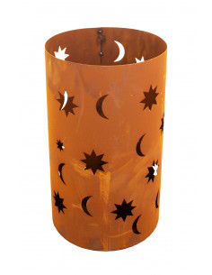 Dekolicht Windlicht Sterne - Höhe 42 cm Ø 24 cm 
Höhe 42,50 cm
Durchmesser 24 cm
zum Stellen
ohne Kerze
