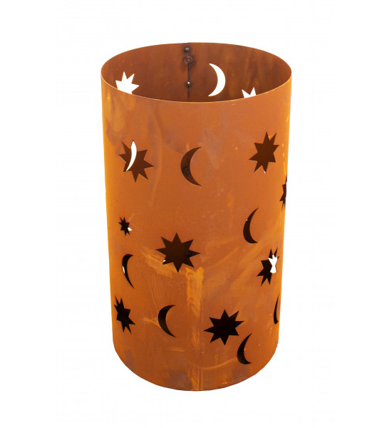 Dekolicht Windlicht Sterne - Höhe 42 cm Ø 24 cm 
Höhe 42,50 cm
Durchmesser 24 cm
zum Stellen
ohne Kerze
