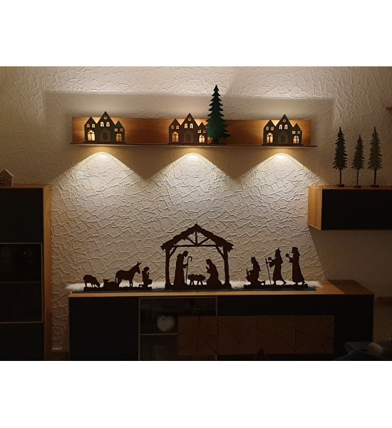 Krippen Set - Krippenfiguren für den Garten...