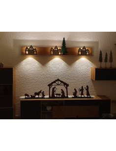 Krippen Set - Figurenhöhe 22 cm 2