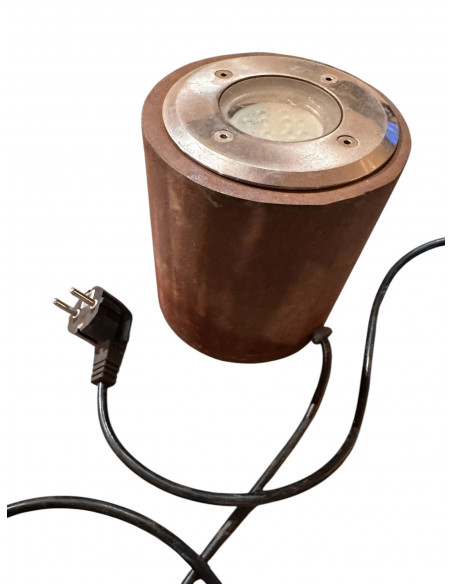 LED Strahler LED Strahler für Außenbereiche - Leistung 5,5 W (50W) 
in Metallgehäuse
Fassung Edelstahl gebürstet
Rost beschic