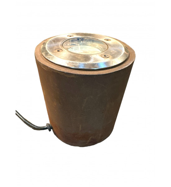 LED Strahler LED Strahler für Außenbereiche - Leistung 5,5 W (50W) 
in Metallgehäuse
Fassung Edelstahl gebürstet
Rost beschic