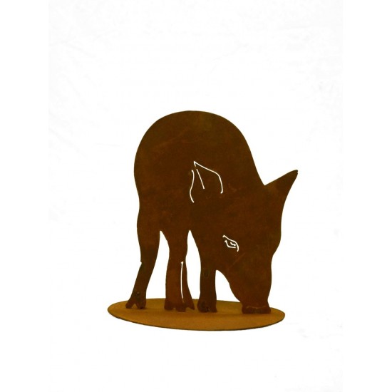 2er Set Wildschwein Frischlinge auf Platte