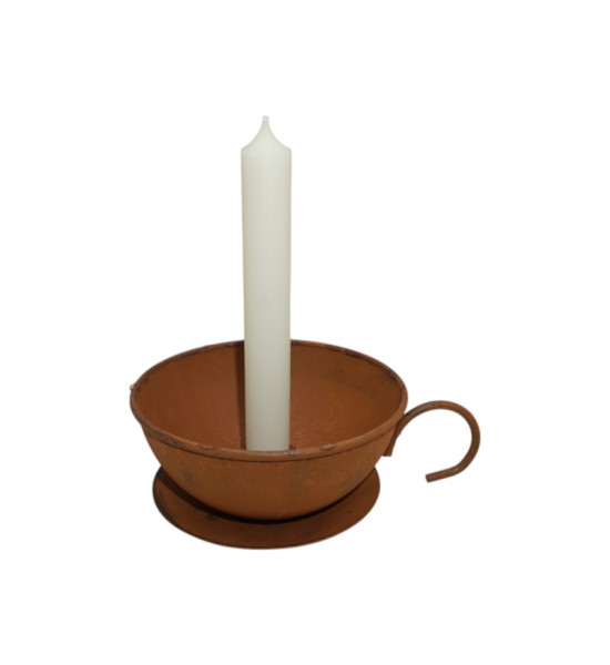 Magnet-Kerzenhalter Rostoptik - Ø 2.5 cm 
Ø 2.5 cm

Magnetischer Kerzenhalter in rostiger Industrial-Optik. Hält sicher