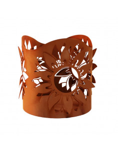 Windlichte und Kerzenhalter für Weihnachten Windlicht - Sonnenblume - Höhe 20 cm  2