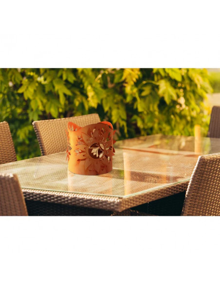 Windlichte und Kerzenhalter für Weihnachten Windlicht - Sonnenblume - Höhe 20 cm 