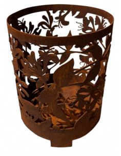 Geißblatt Windlicht zum Stellen - Höhe 19.5 cm