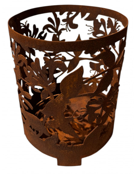 Geißblatt Windlicht zum Stellen - Höhe 19.5 cm