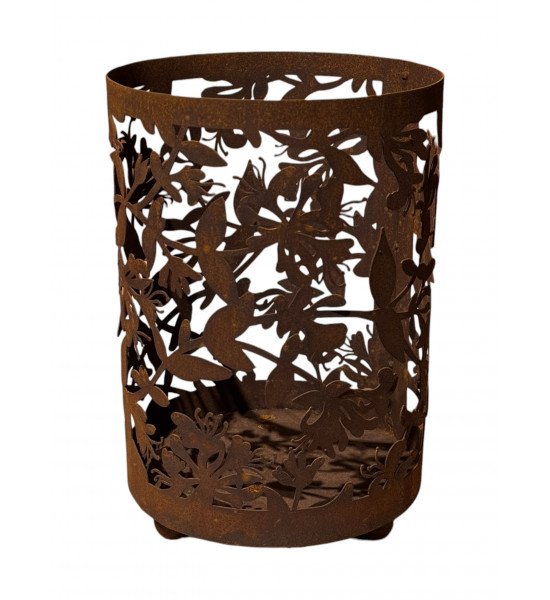 Windlichte und Kerzenhalter für Weihnachten filigranes Geißblatt Windlicht - Lonicera mit Trichterblüte - Höhe 30 cm - Groß 
Hö