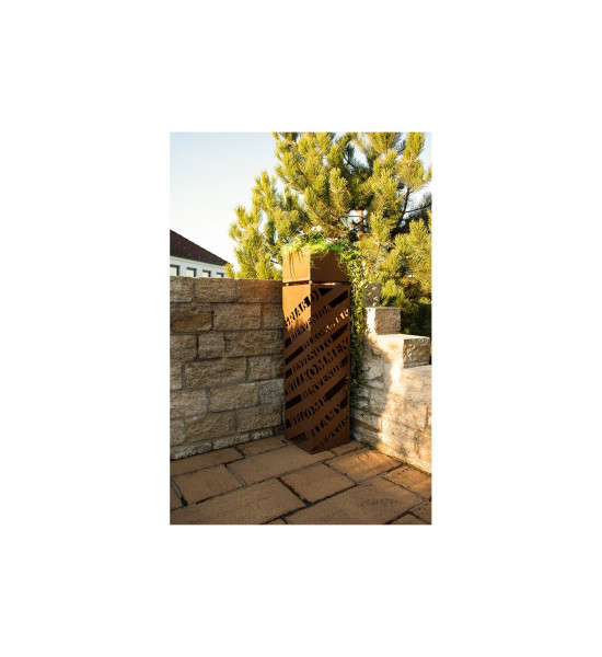 Pflanz Übertopf eckig Breite 30 cm x 30 cm -...