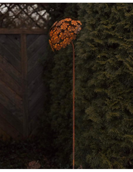 Blumen und Bäume Gartenstecker Blume Geranien - Höhe 158 cm 
Ø 158 cm
Höhe 158 cm
