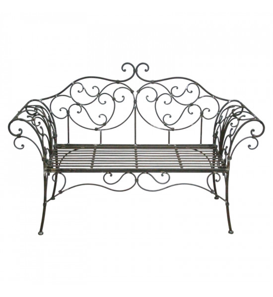 Gartenmöbel Metall Bank Althea – Gross Natur - Breite 145 cm 
Breite 145 cm
Tiefe 56 cm
Höhe 95 cm
