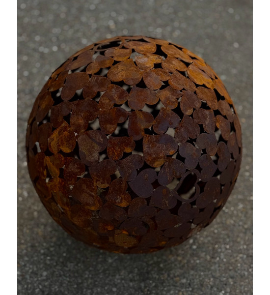 Deko Kugeln Herzkugel Recycle Ø 40 cm 













Ø 40 cm
Diese Deko Kugel Herzen aus Metall ist ein dekorative