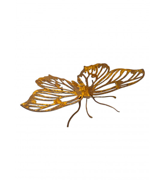 Schmetterlinge Schmetterling auf biegbaren Füßchen - Breite 25 cm - Groß h 15,4 cm, b 25,2 cm, VE4